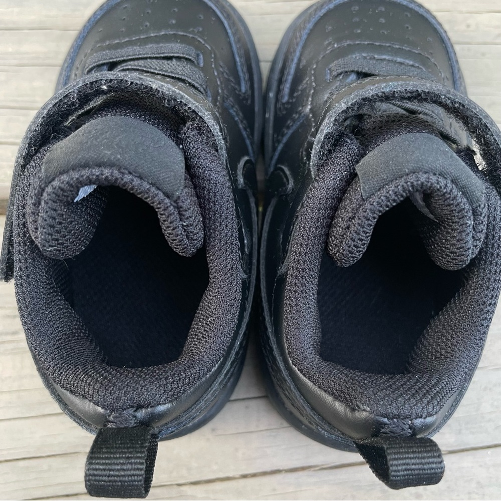 Nike Court Borough Low 2 in black Toddler Shoes size 5C - Picture 13 of 16